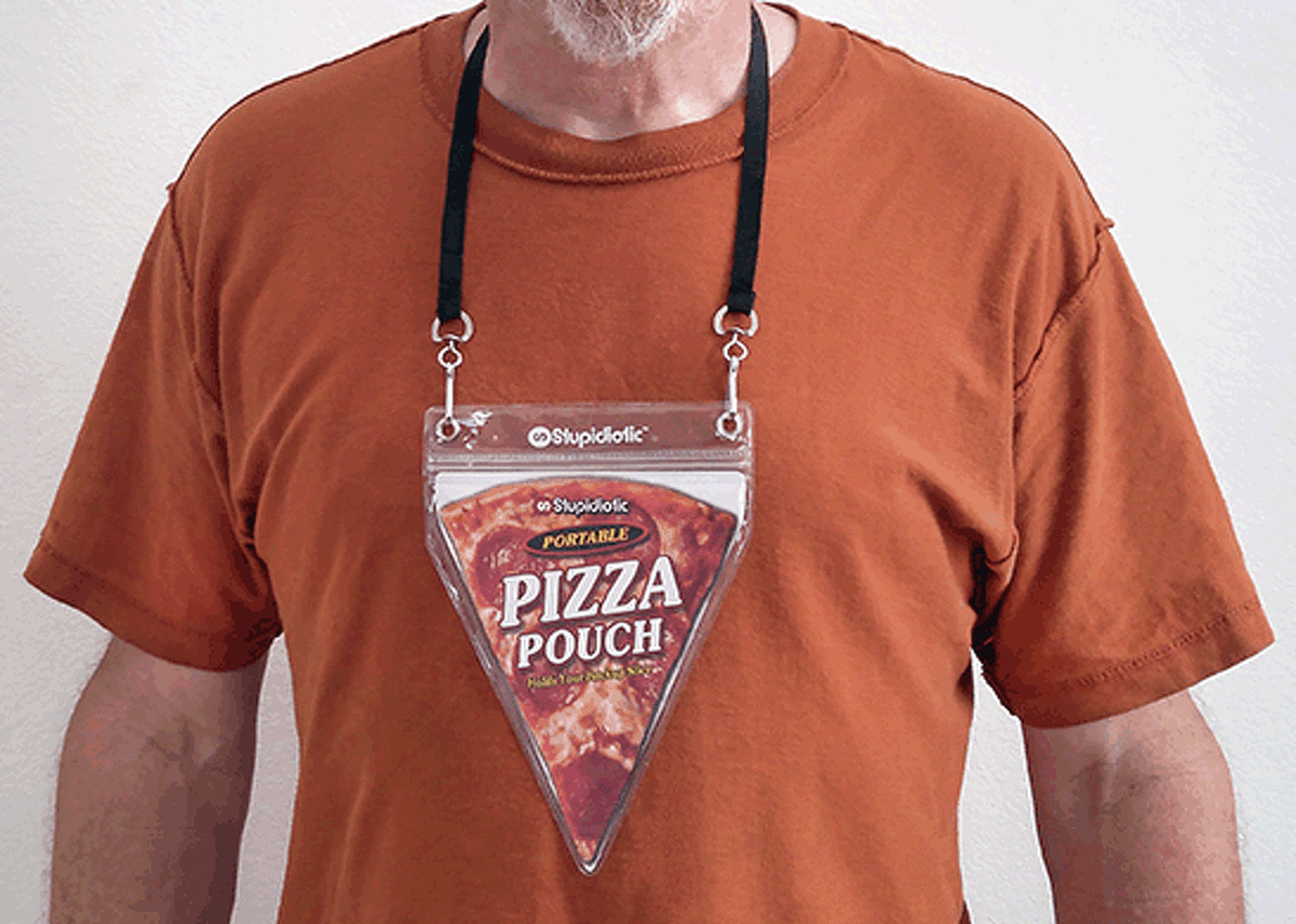 Portable pizza pouch The best invention since delivery?