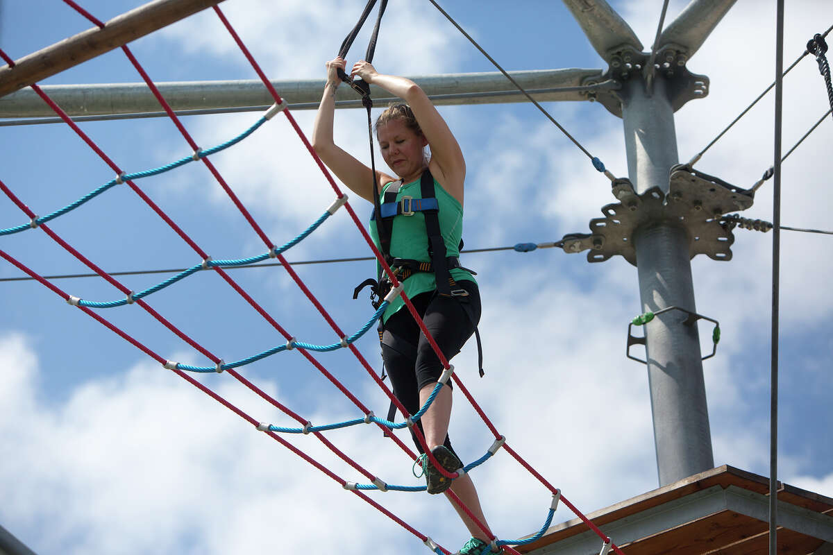 Ropes course offers adventurers a lesson in obstacles