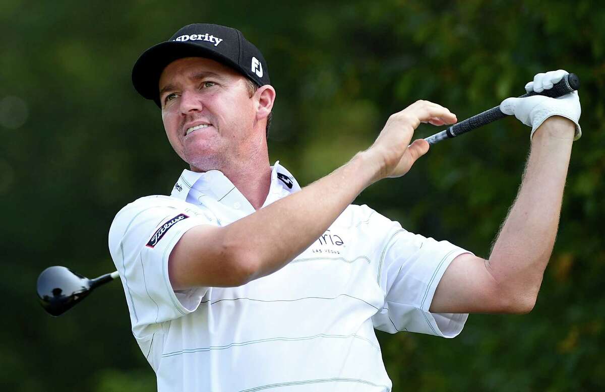 Jimmy Walker hits a tee shot during the pro-am event prior to the Deutsche Bank Championship at TPC Boston on Sept. 3, 2015 in Norton, Massachusetts.