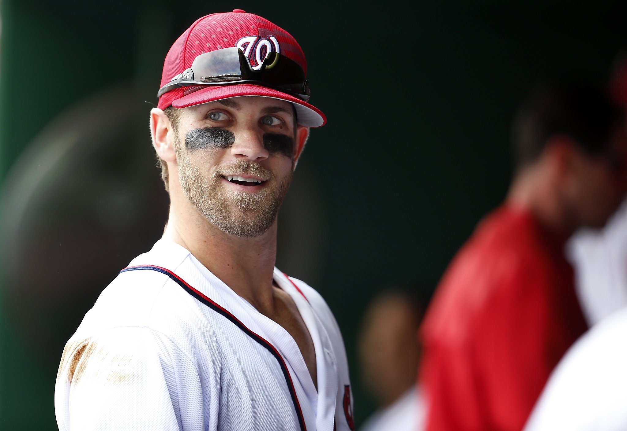 On Dusty Baker, Bryce Harper and Barry Bonds.