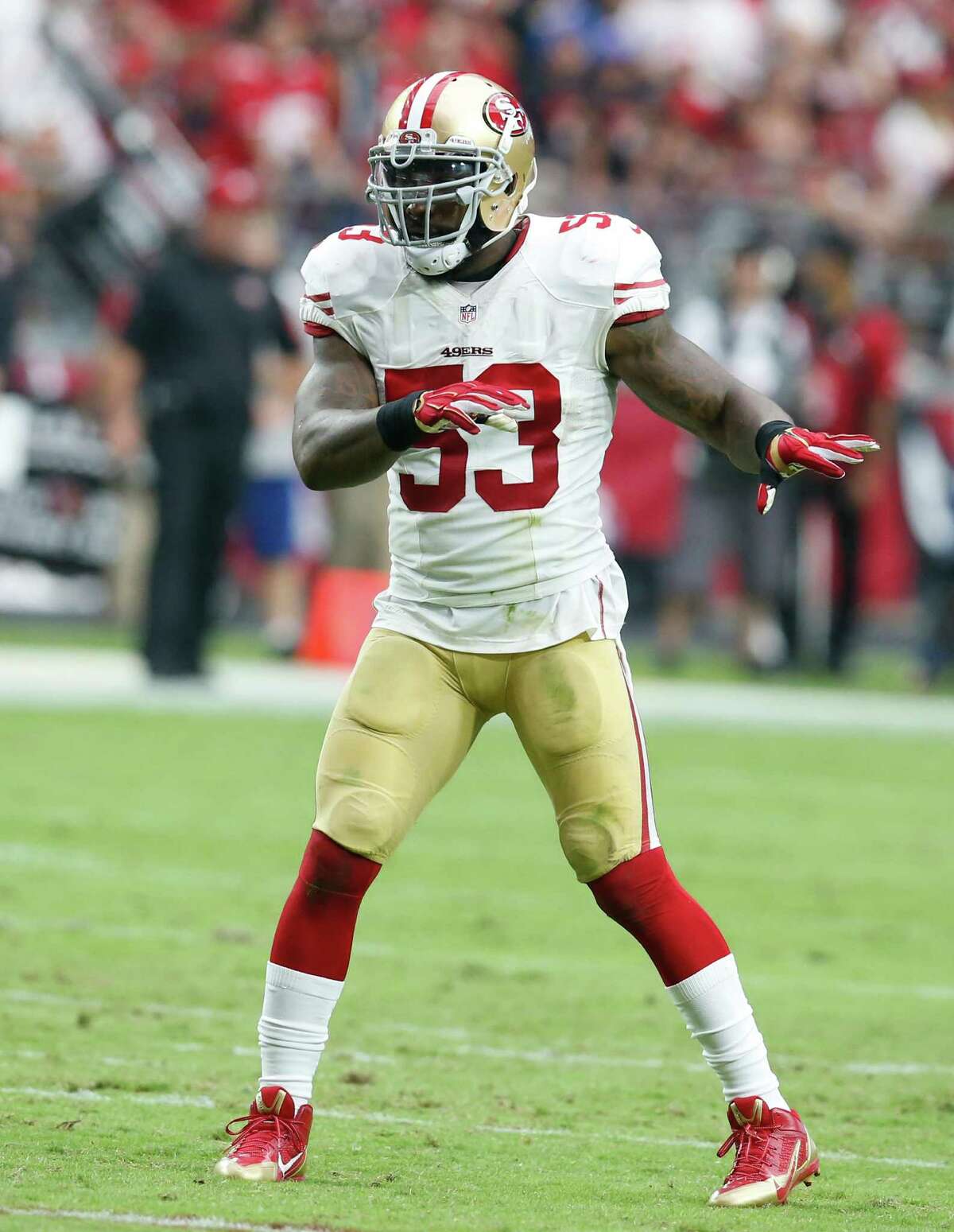 NaVorro Bowman on visible frustration: ‘I play with a lot of emotion’