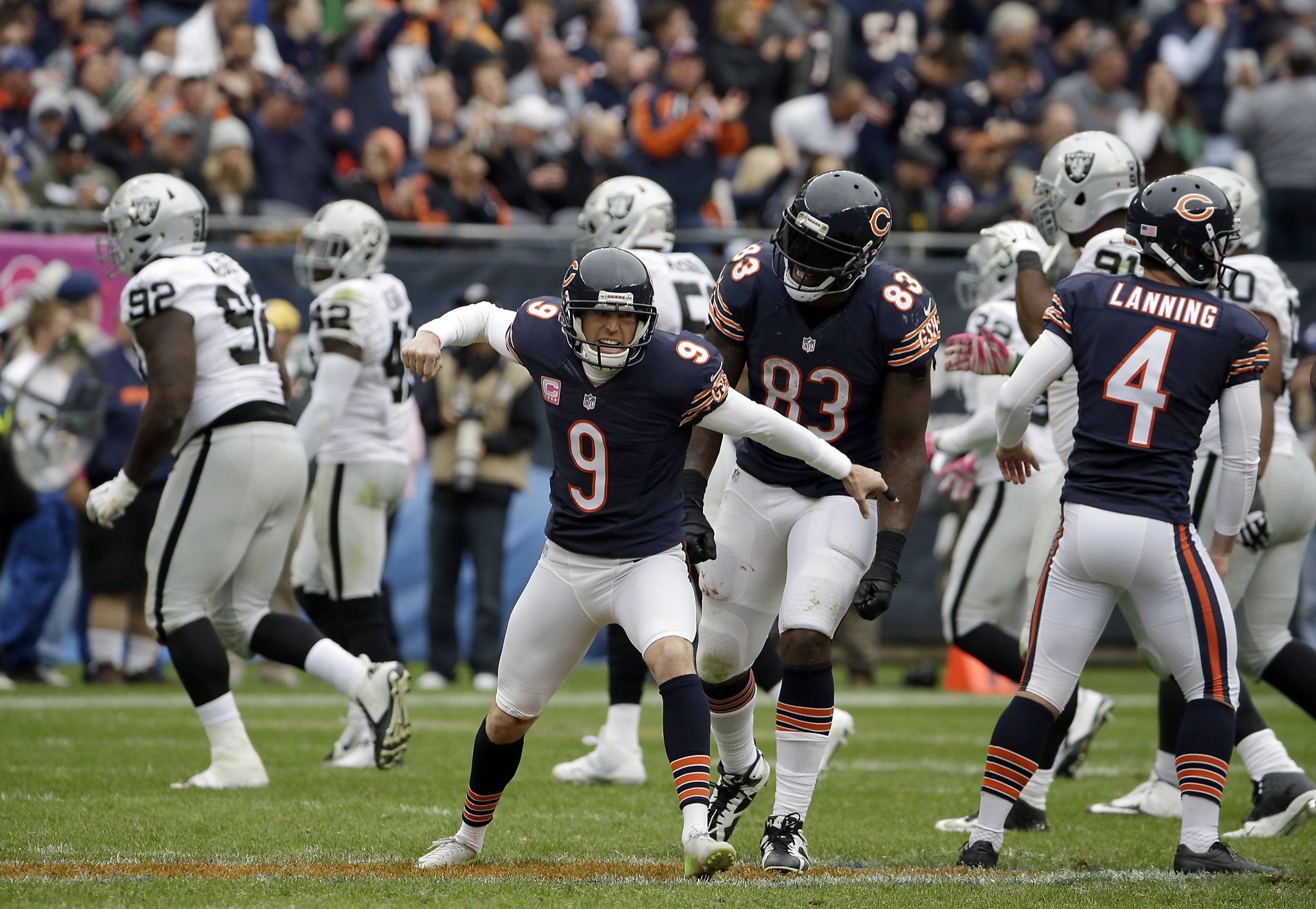 Raiders fall to Bears on last-seconds FG