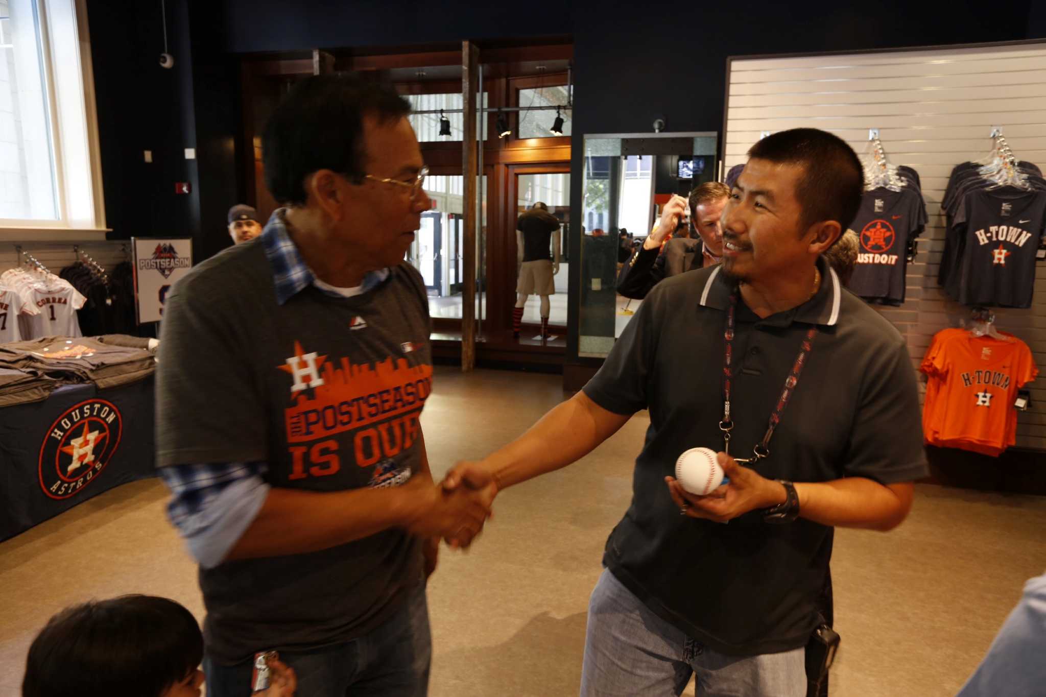 Astros fans snatch up playoff gear; postseason tickets on sale at noon