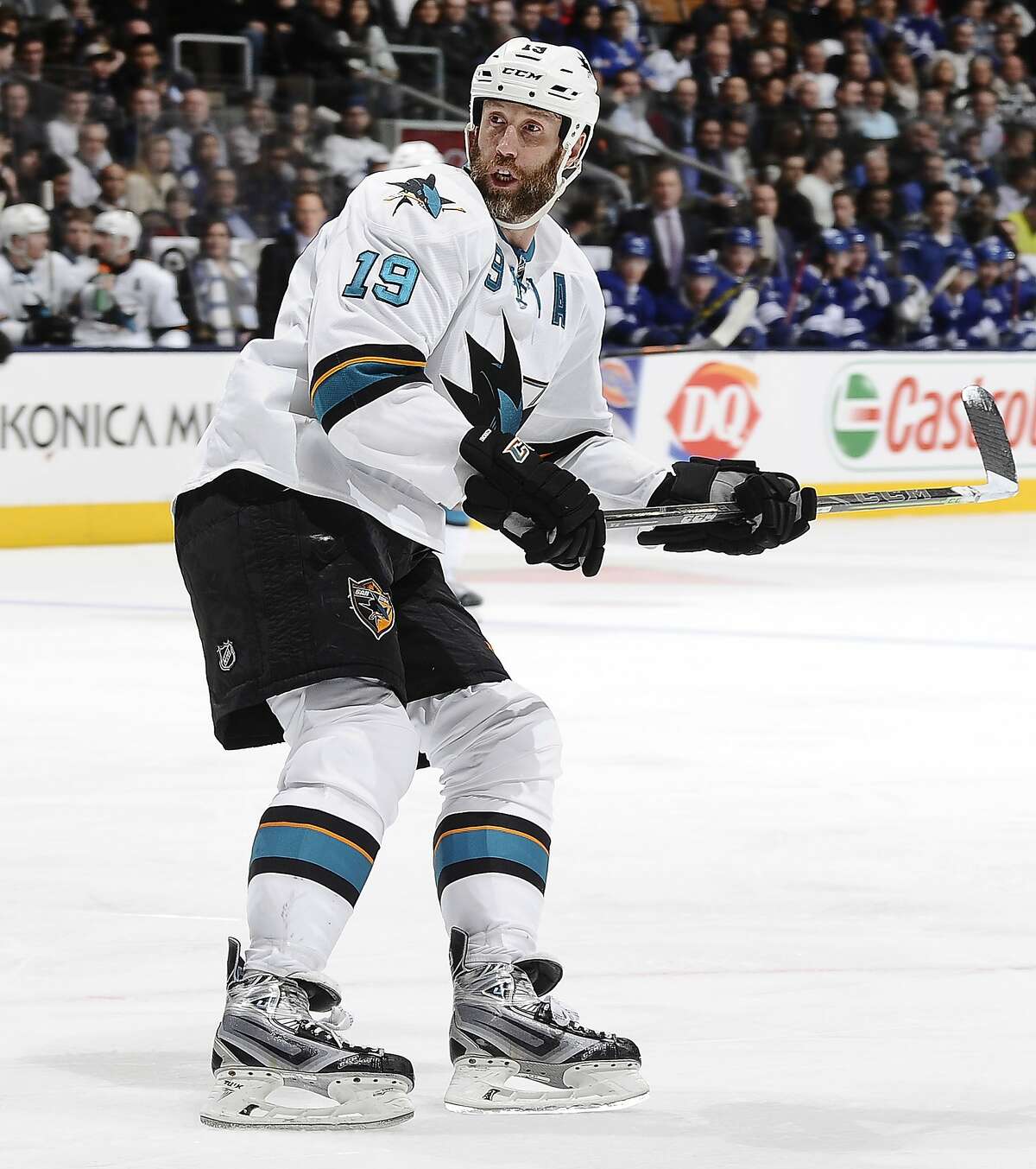 Joe Thornton 'can't wait' to get back into lineup