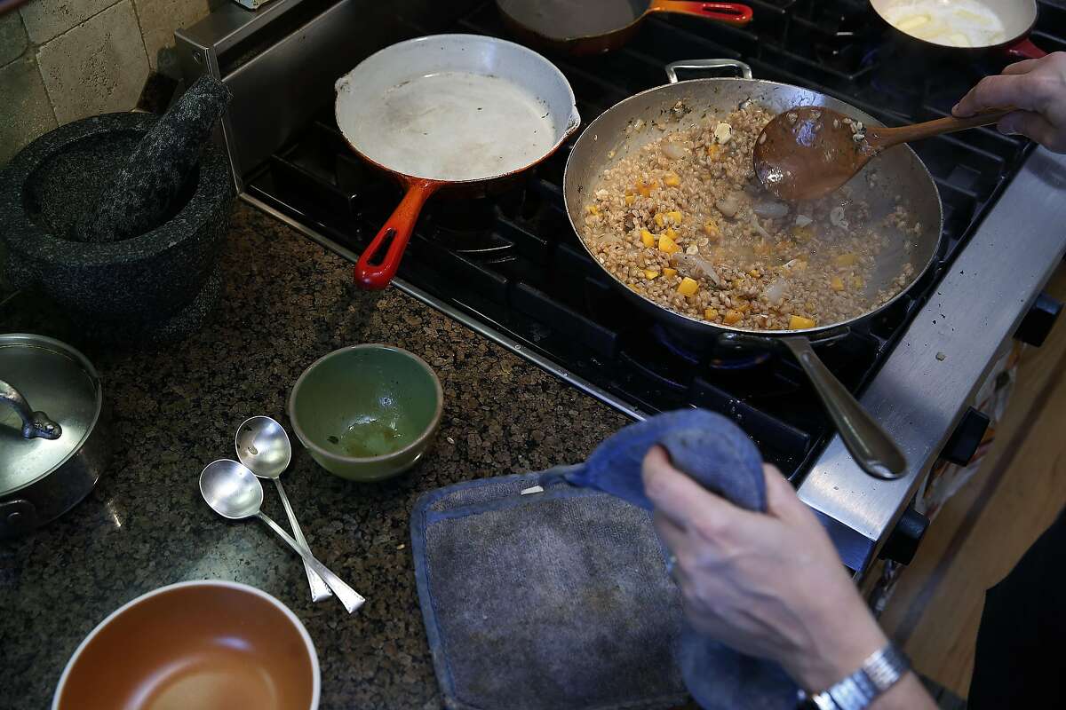 Sharon Ardiana's creamy autumn farrotto