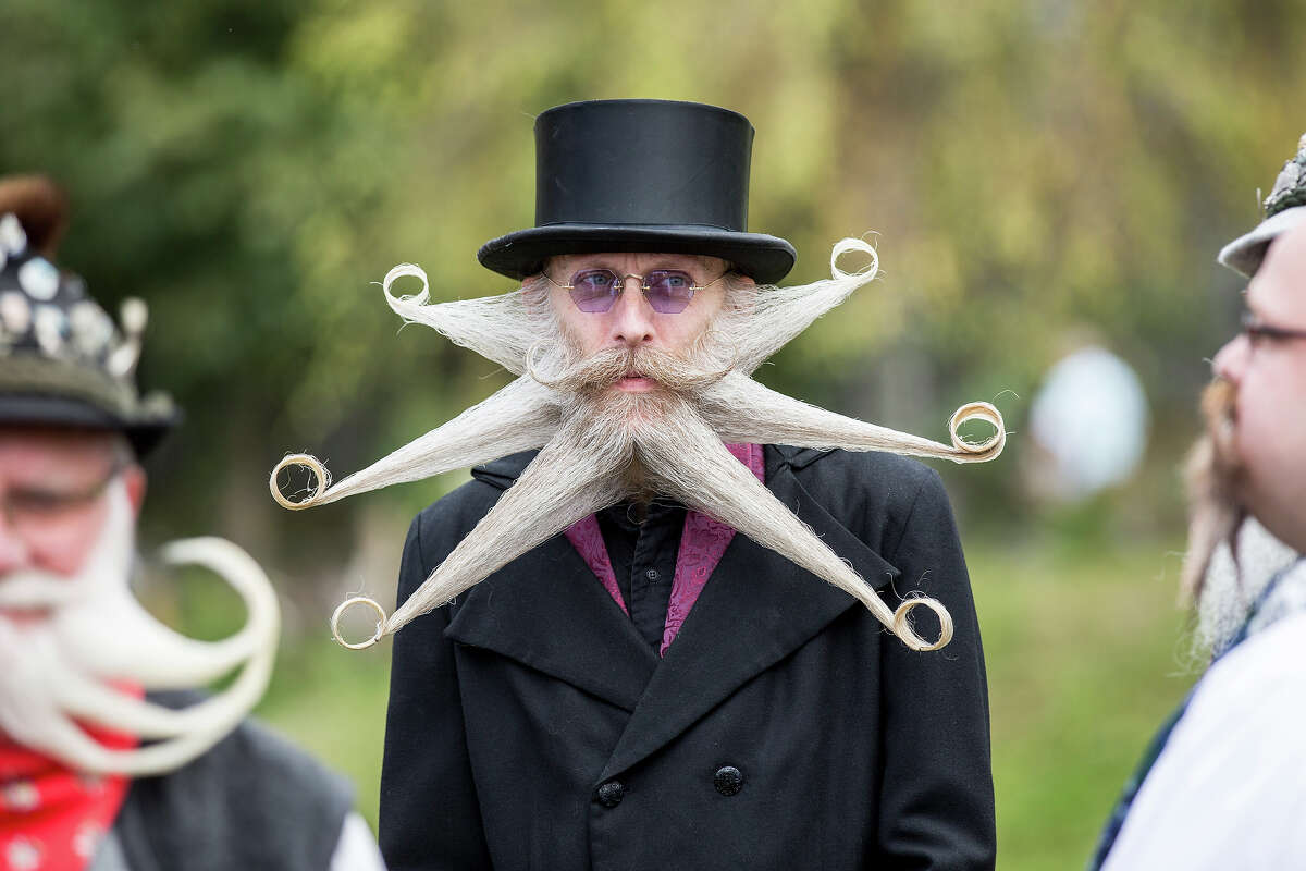 Epic facial hair at the World Beard & Mustache Championships