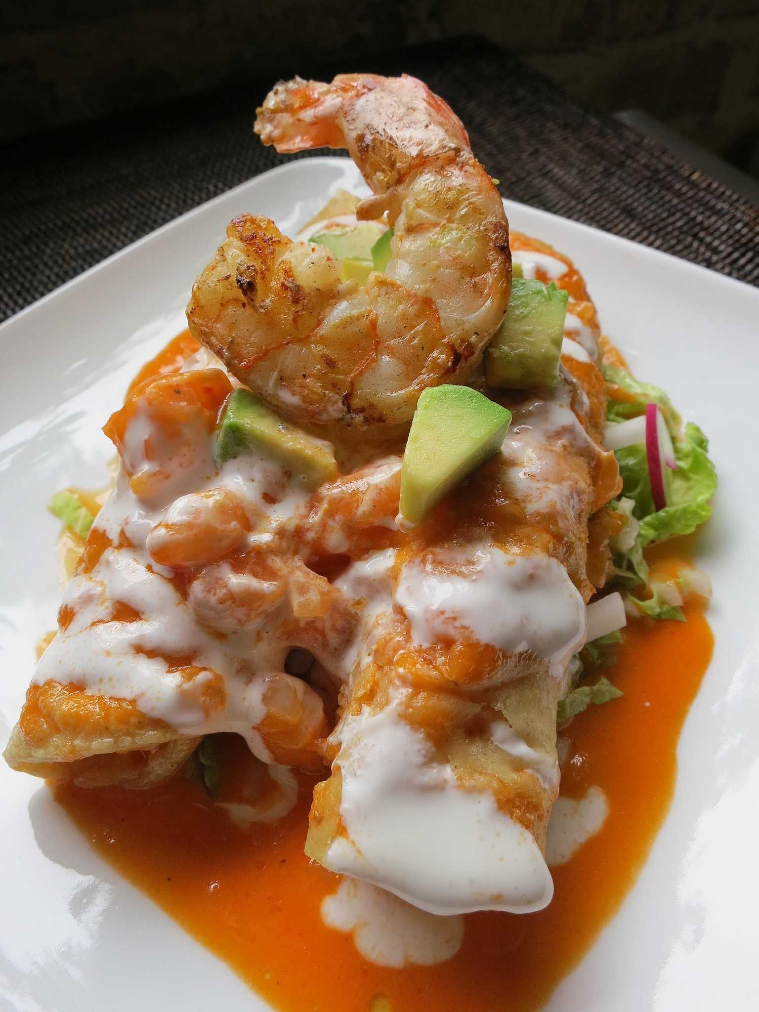 Recipe: Enchiladas de Camarón (Shrimp Enchiladas) - San Antonio Express ...