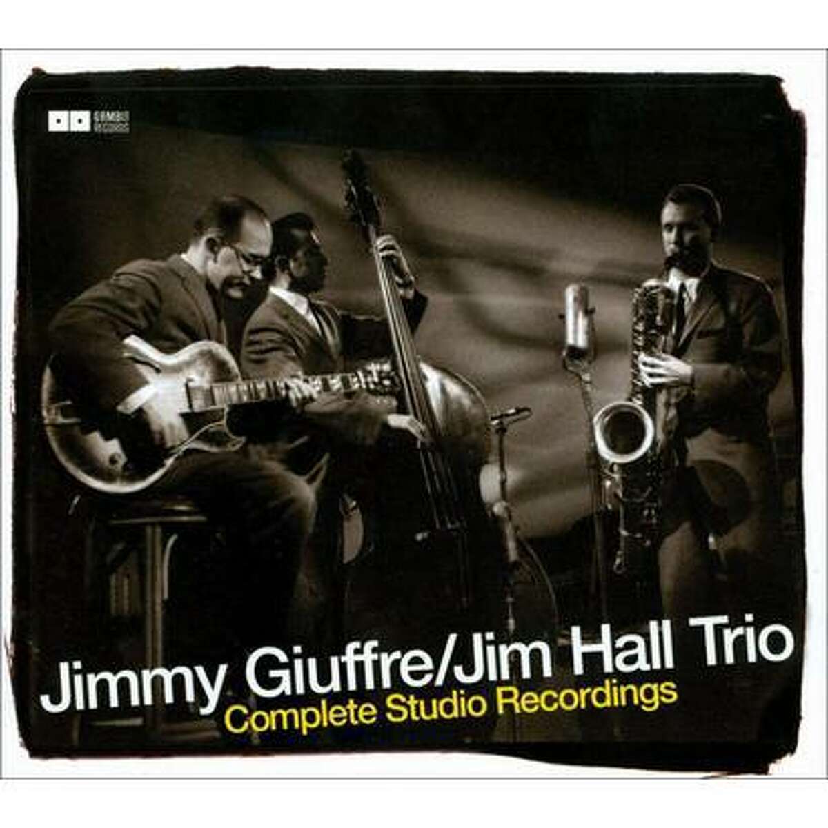 album cover for the Jimmy Giuffre Jim Hall Trio album The Complete Recordings