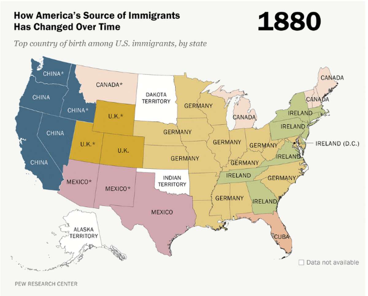 Where Did Chinese Immigrants Settle