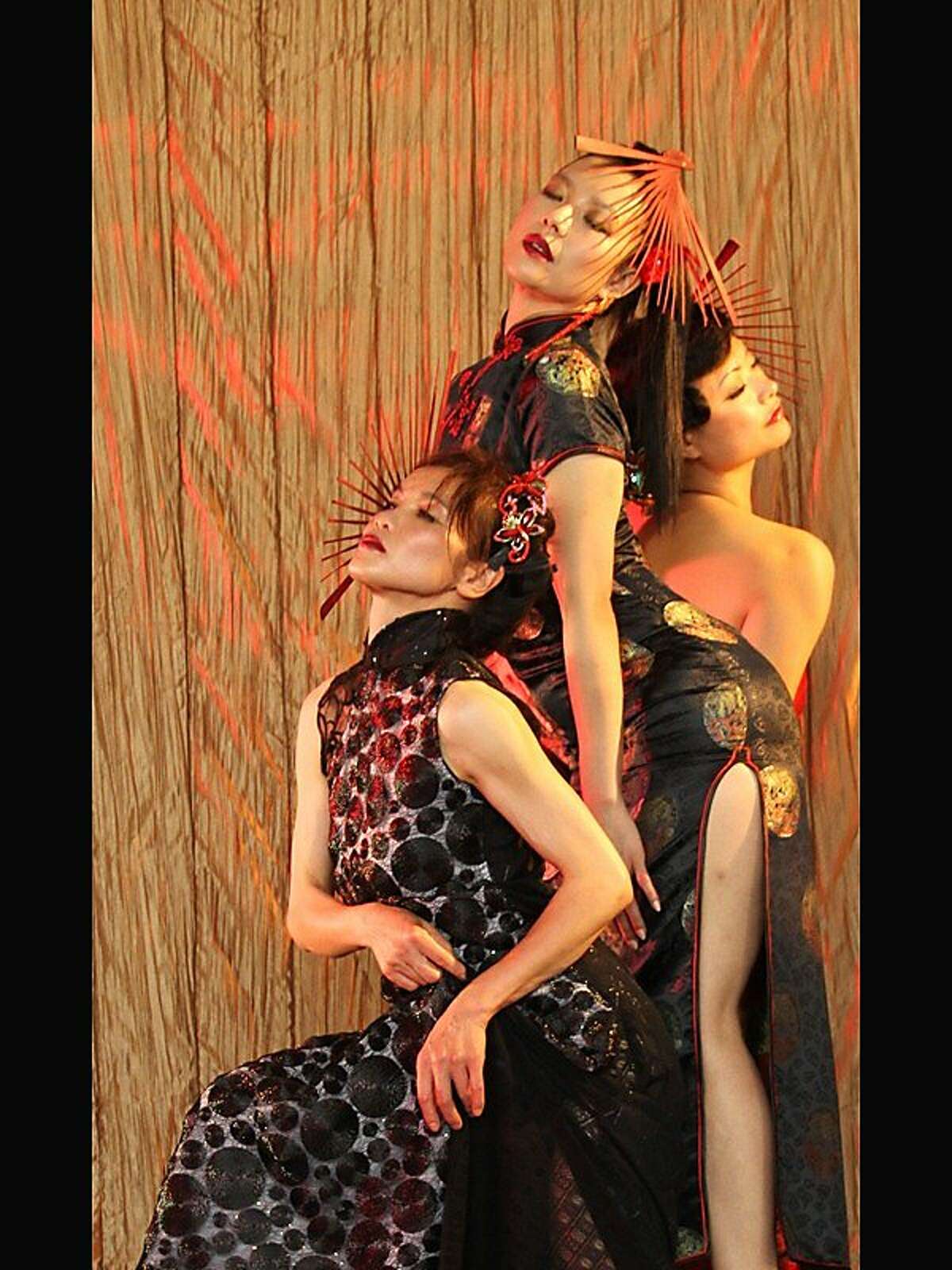 Lily Cai Dance Company premieres ?’Shanghai Women?“ this weekend. Dancers from left to right: Phong, Ling, and C. Photo by Fu Li