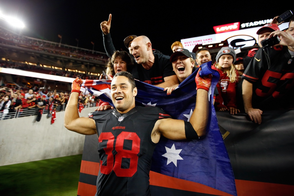 49ers waive Aussie return man Jarryd Hayne