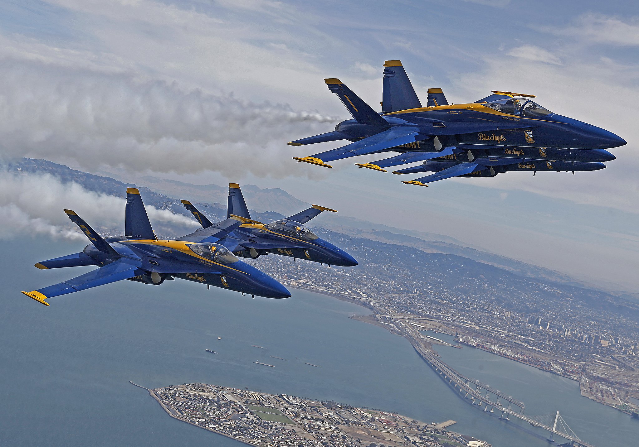 U.S. Navy Blue Angels by Tom Jersey