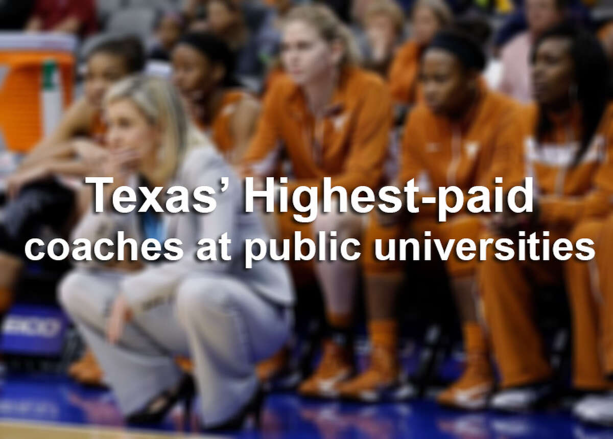Texas' 40 highest paid coaches in public universities