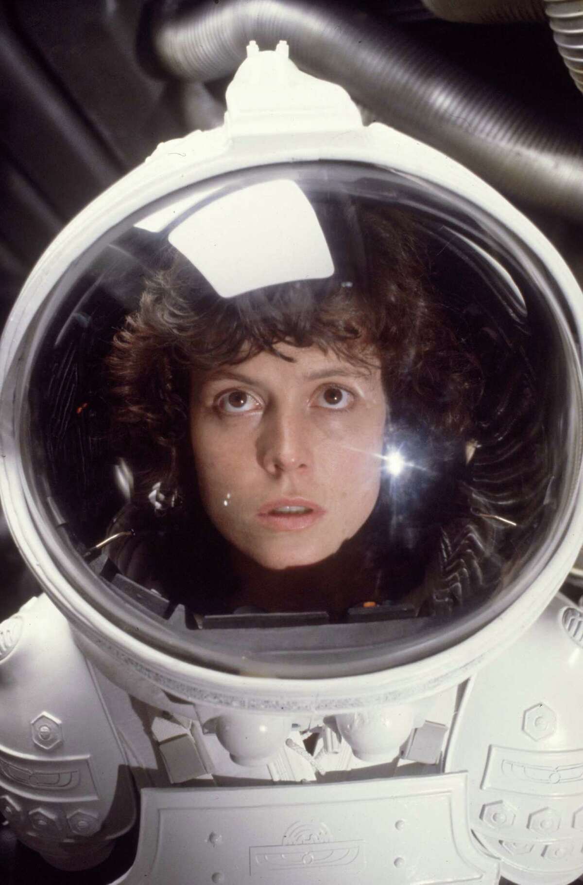 Born Oct. 8, 1949, American actress Sigourney Weaver is about to get another boost in a screen career that dates to 1977, when she had a bit part in Woody Allen's "Annie Hall." Seen here in the role of Ripley in the film "Alien" (1979), which put her on the map, Weaver is set to reprise her roles in upcoming additions to the franchises of "Alien," "Ghostbusters" and "Avatar."