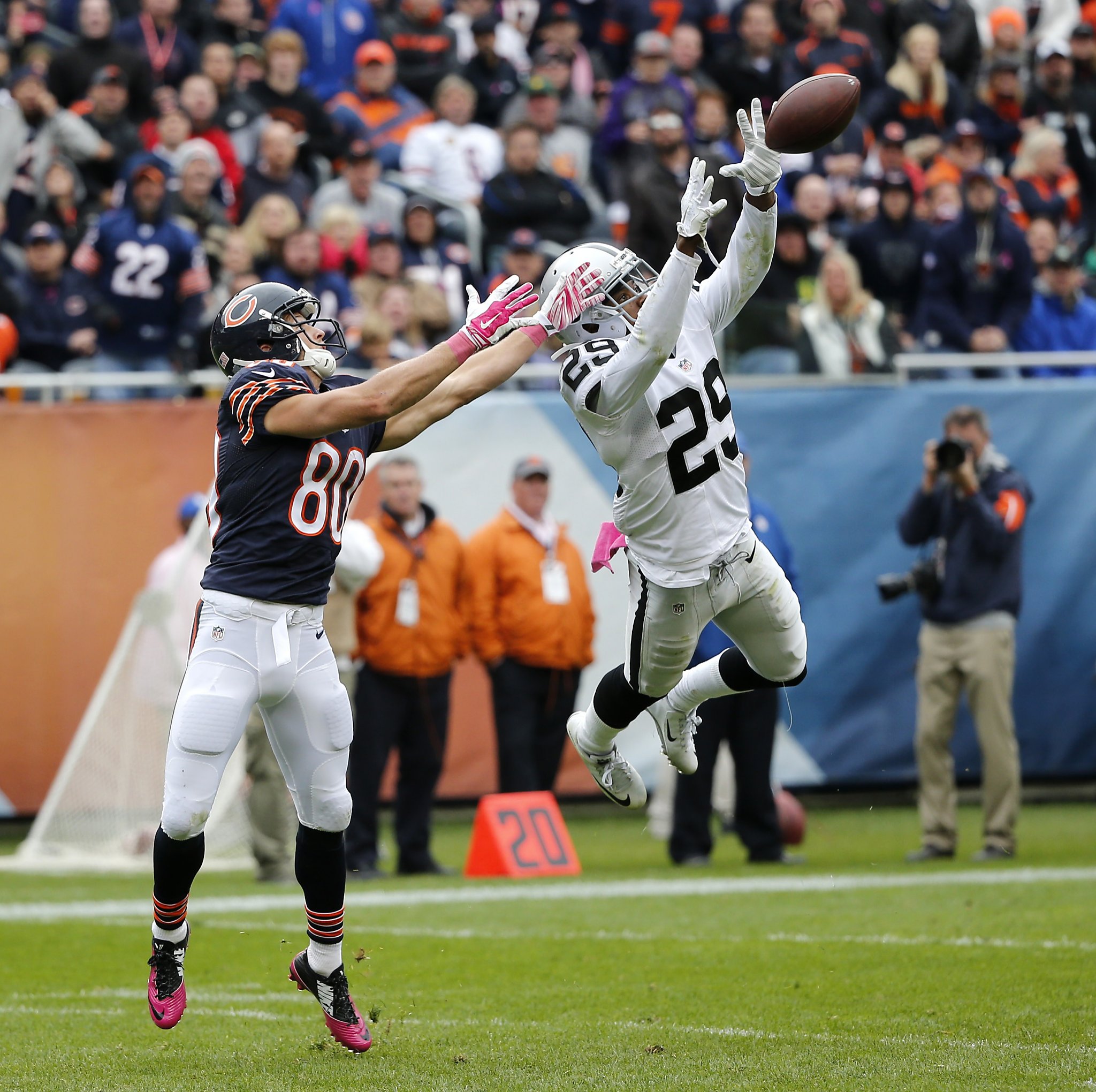 New Raiders cornerback Amerson ready for Peyton Manning