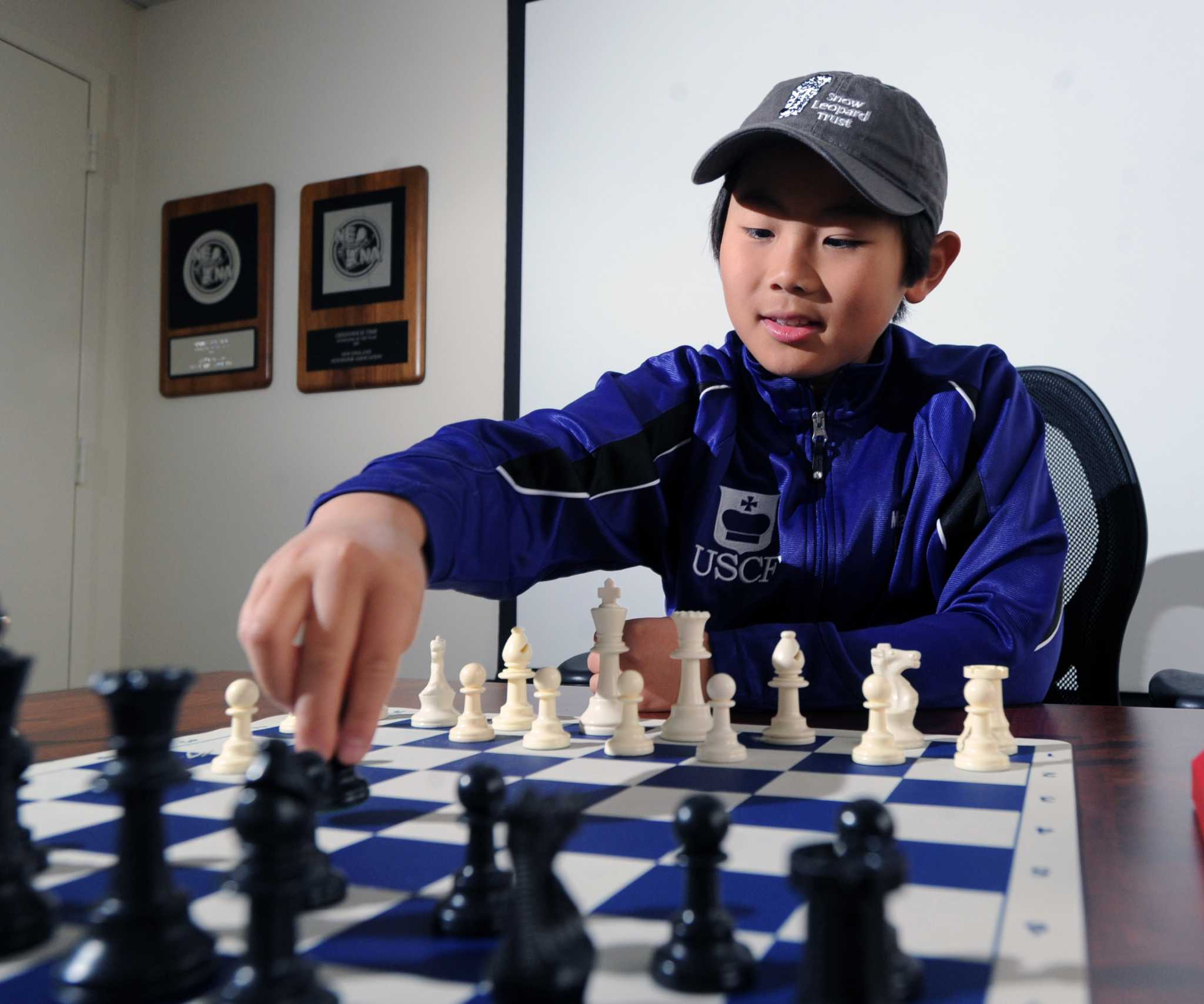 Greenwich student youngest ever chess master