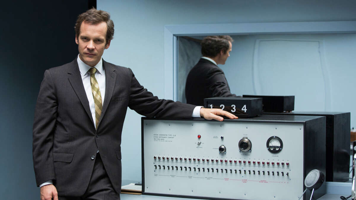 Peter Sarsgaard in new film “Experimenter,” which will be screened at the Bow Tie Criterion Cinemas in Greenwich at 7 p.m. on Tuesday Oct. 13.
