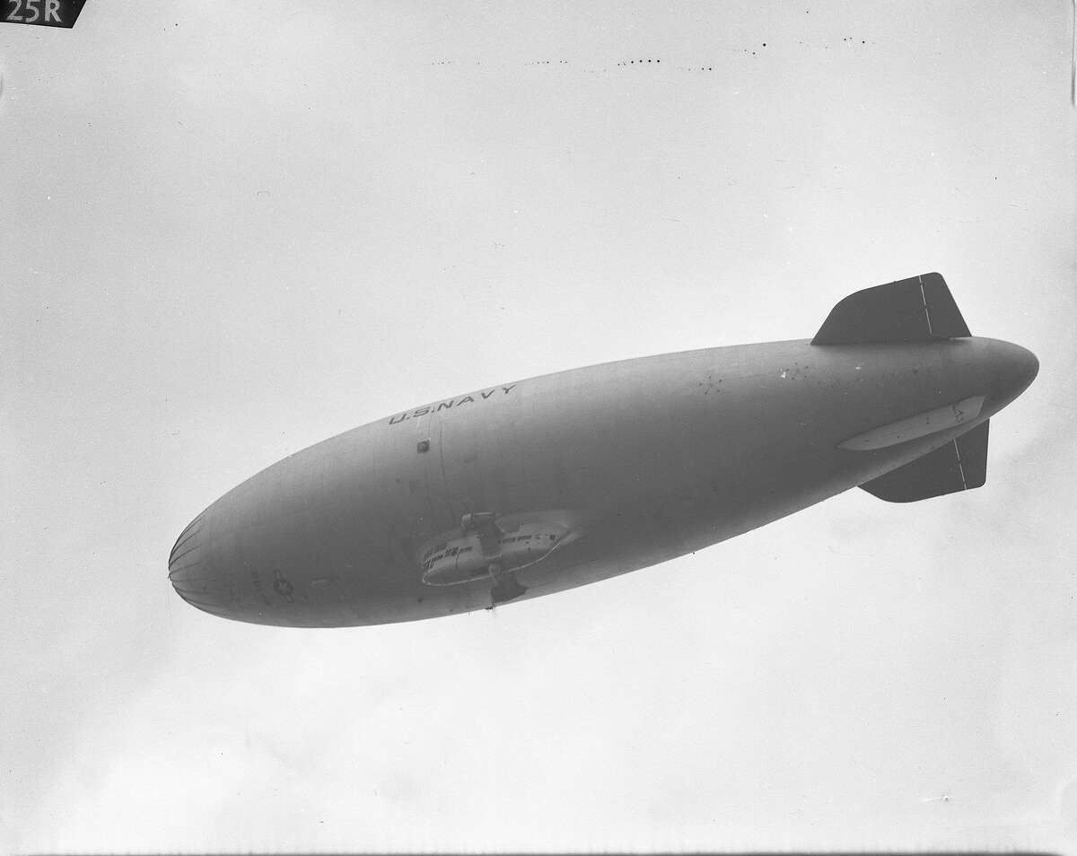 When behemoth blimps ruled the Bay Area's skies