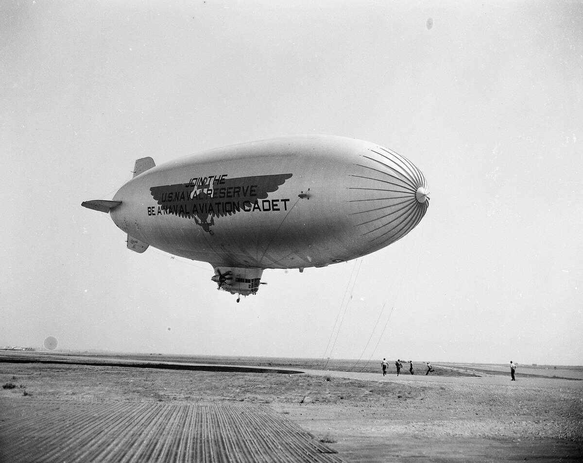 When behemoth blimps ruled the Bay Area's skies