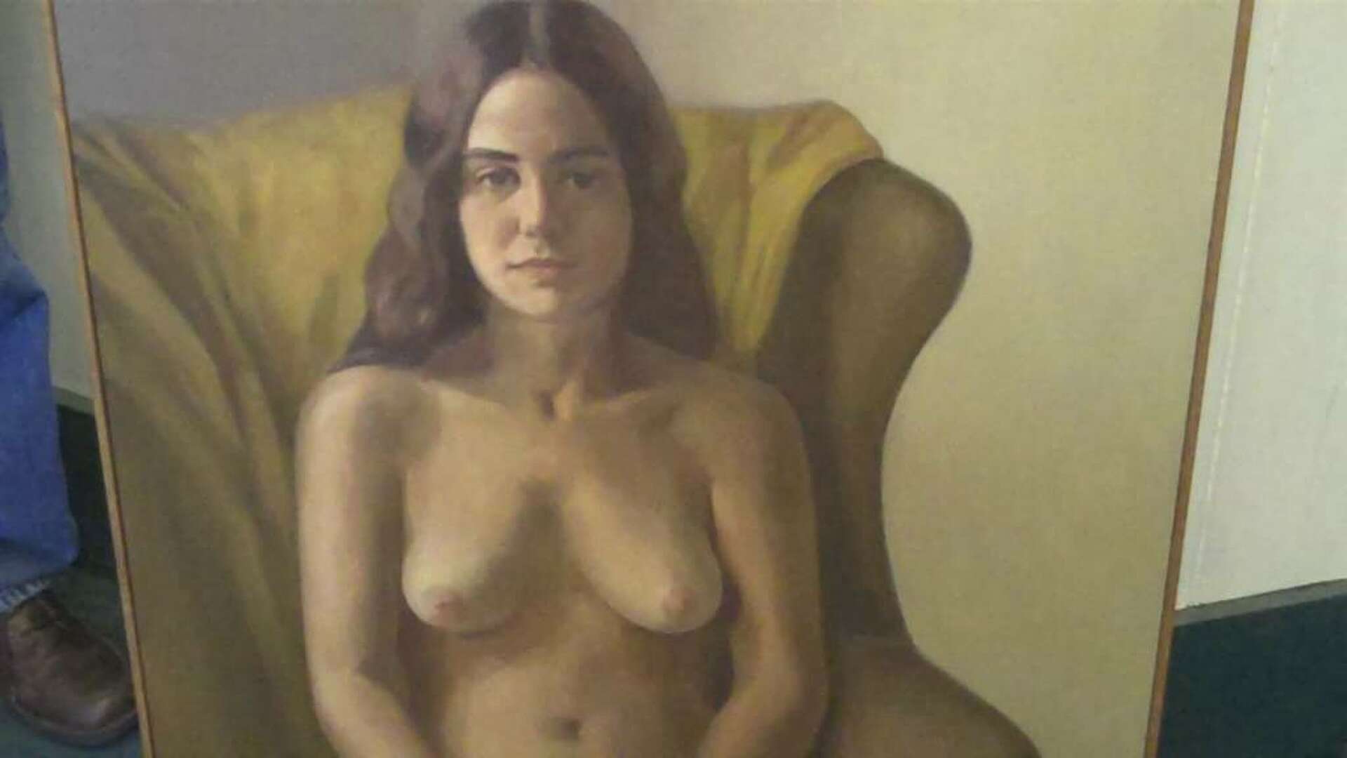 Complaints bring removal of nude paintings