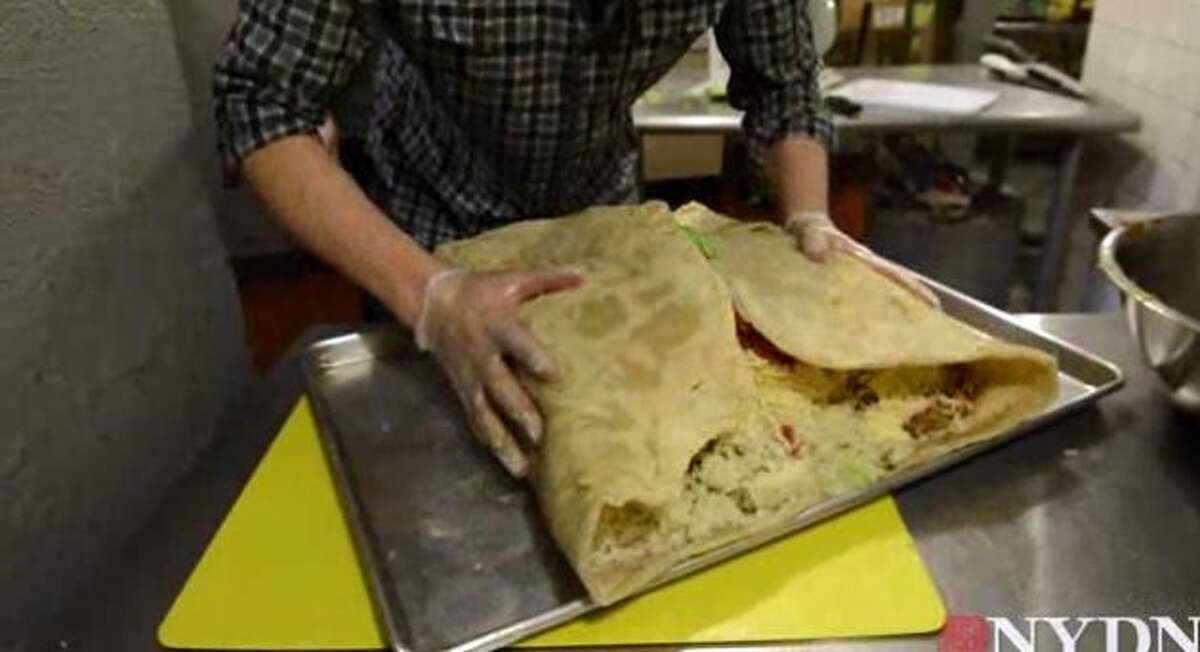 This 30pound 'chingon' burrito, conceived in Texas, is so extreme it