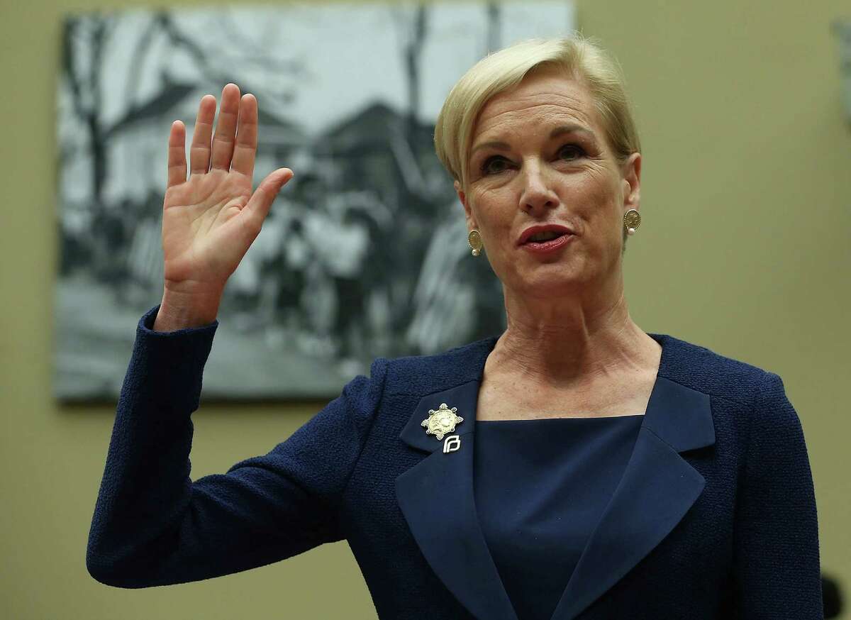 WASHINGTON, DC - SEPTEMBER 29: Cecile Richards, president of Planned Parenthood Federation of America Inc. is sworn in during a House Oversight and Government Reform Committee hearing on Capitol Hill, September 29, 2015 in Washington, DC. The committee is hearing testimony on the use of taxpayer funding by Planned Parenthood and its affiliates. (Photo by Mark Wilson/Getty Images)