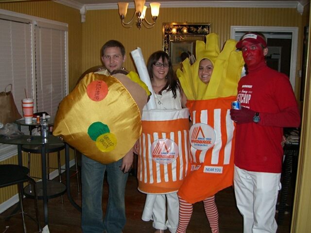 Whataburger Employee Halloween costume. Now that's Texan