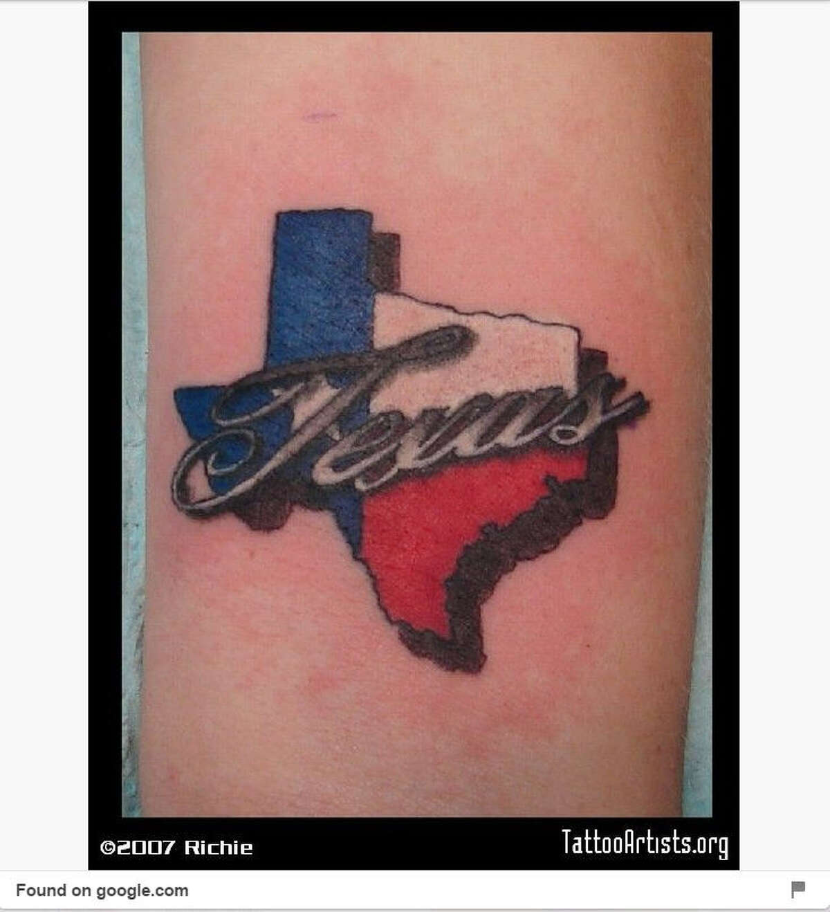 Texasthemed tattoos any Texan would love