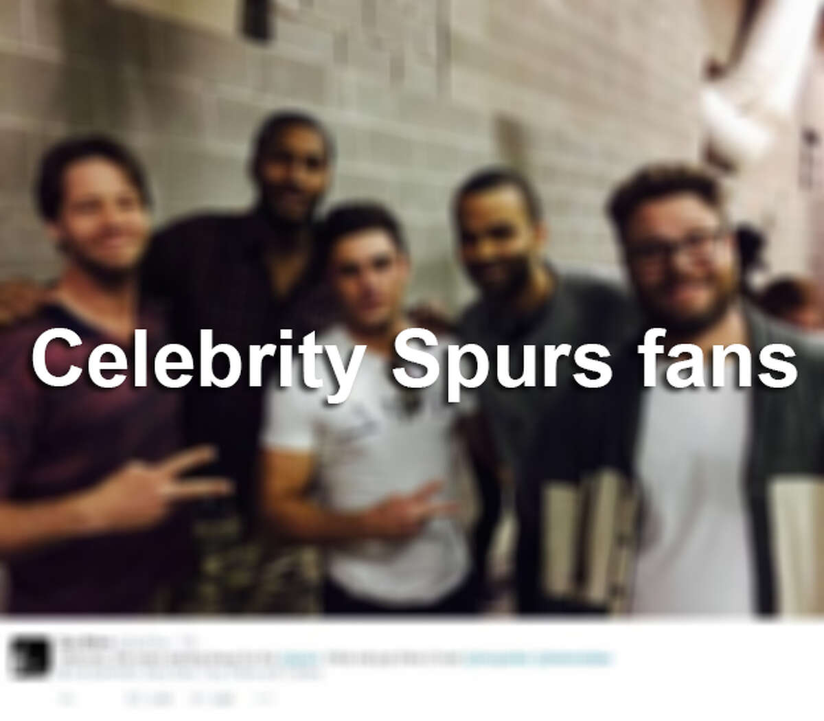 Click through the gallery to see which celebs bleed silver and black.