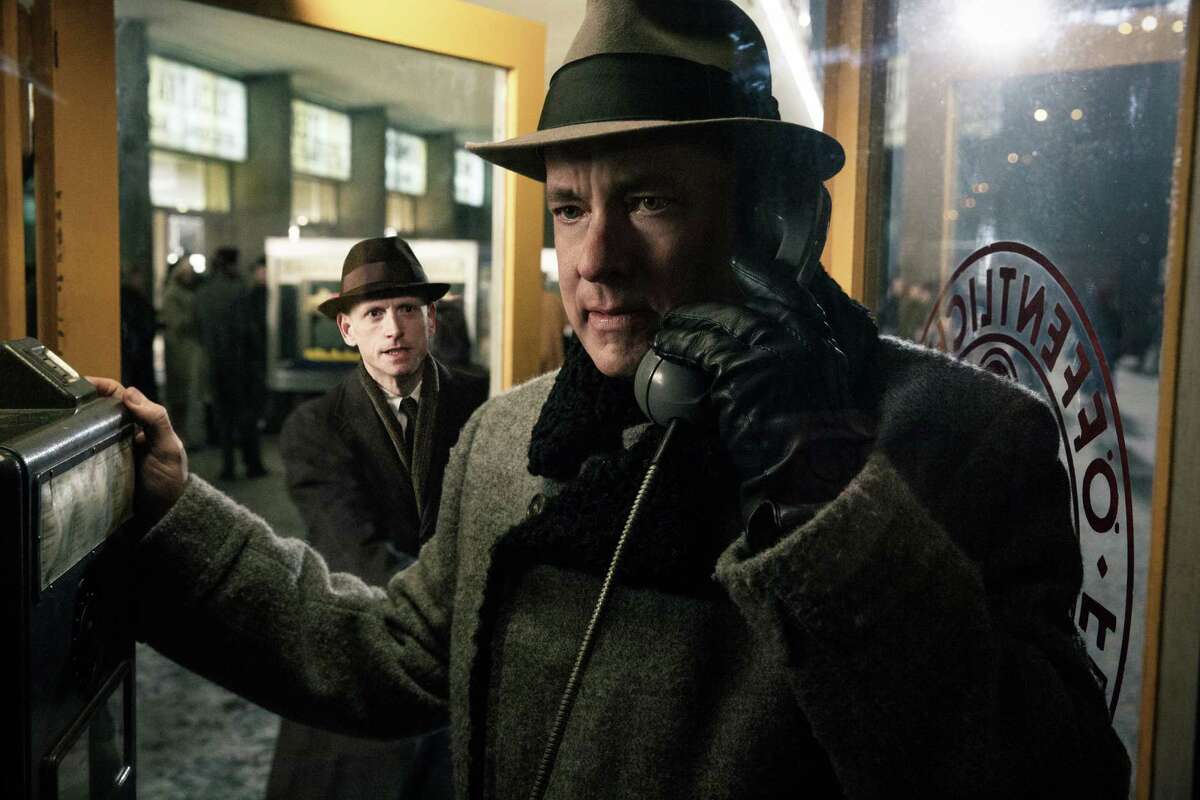 In this image released by Disney, Tom Hanks appears in a scene from "Bridge of Spies." (Jaap Buitendijk/DreamWorks Pictures/Fox 2000 PIctures via AP) ORG XMIT: NYET512