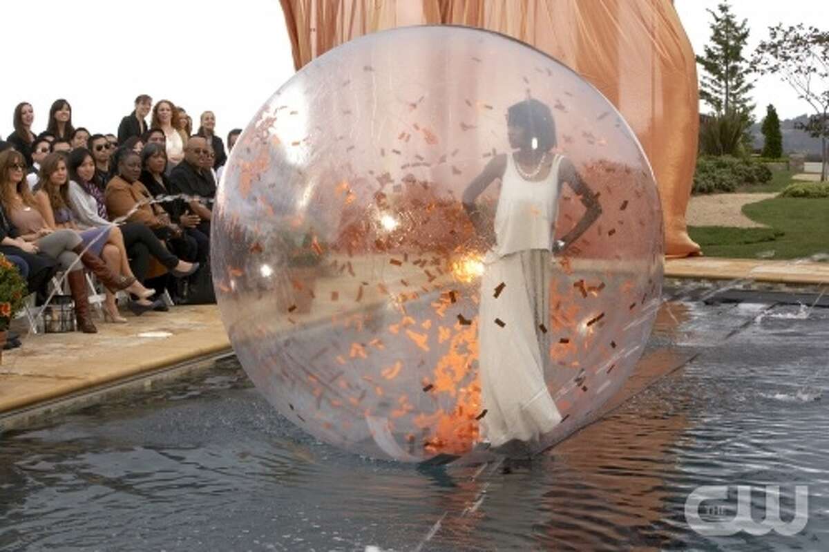 hamster ball on water