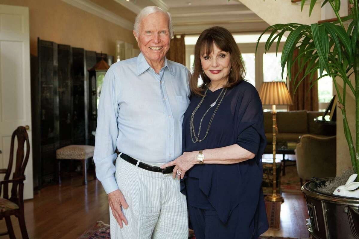 Alan and Cynthia Craft pose for a portrait in their home Wednesday September 2, 2015. The wealthy couple plan to leave their entire fortune to the Houston Food Bank and Institute for Spirituality and Health after their deaths. (Michael Starghill, Jr.)