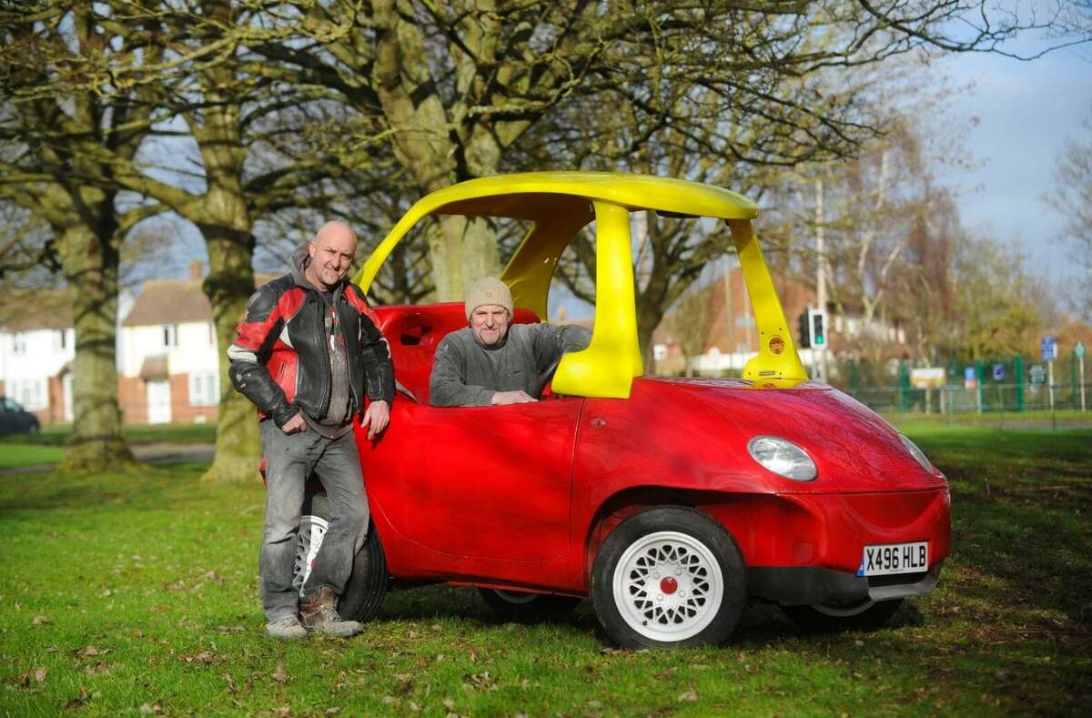 little tikes yellow pedal car