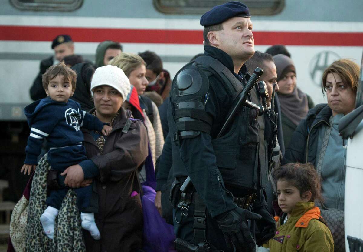 ﻿After Hungary shut down its border with Croatia to the free flow of migrants, Croatia redirected thousands of people toward its border with Slovenia, where officials have said they can permit up to 2,500 people a day. Refugees are then routed toward richer countries like Germany or Austria. ﻿