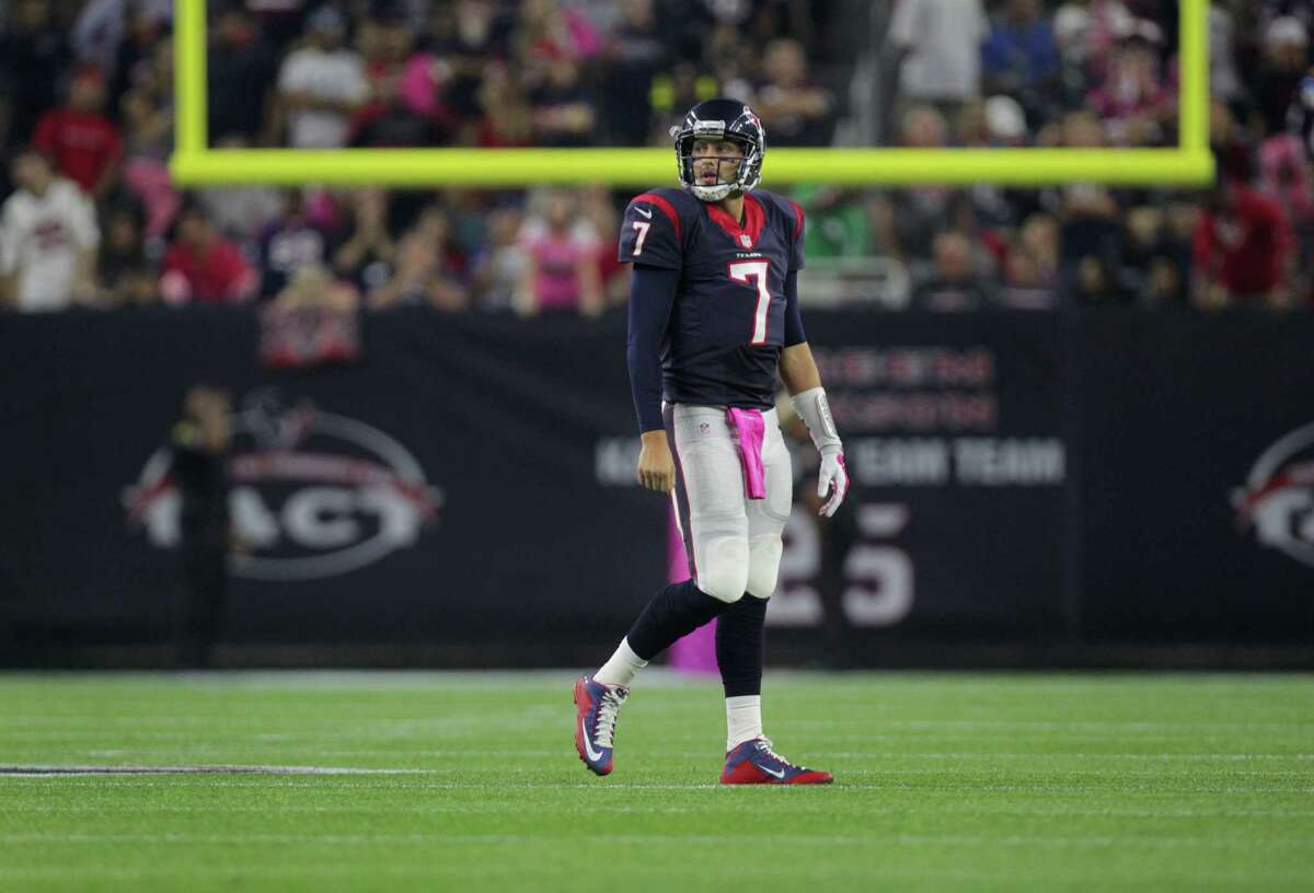 Brian Hoyer gets his second chance to be the Texans' starting quarterback when they take on the Jaguars today.