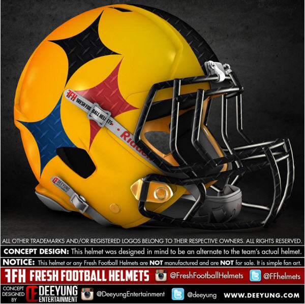 steelers concept helmet