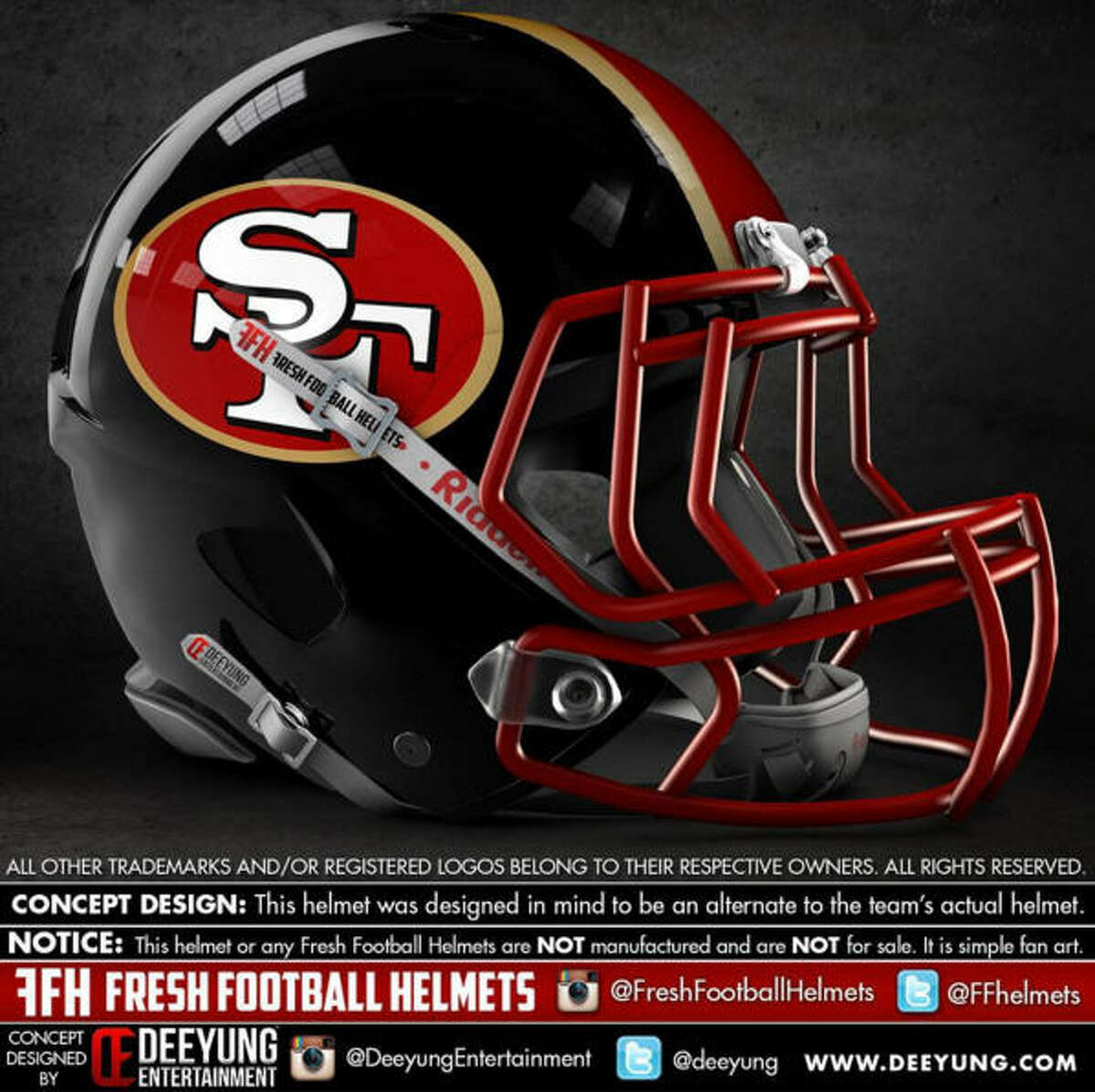 NCAA, NFL, NBA and even 'Friday Night Lights' concept helmets