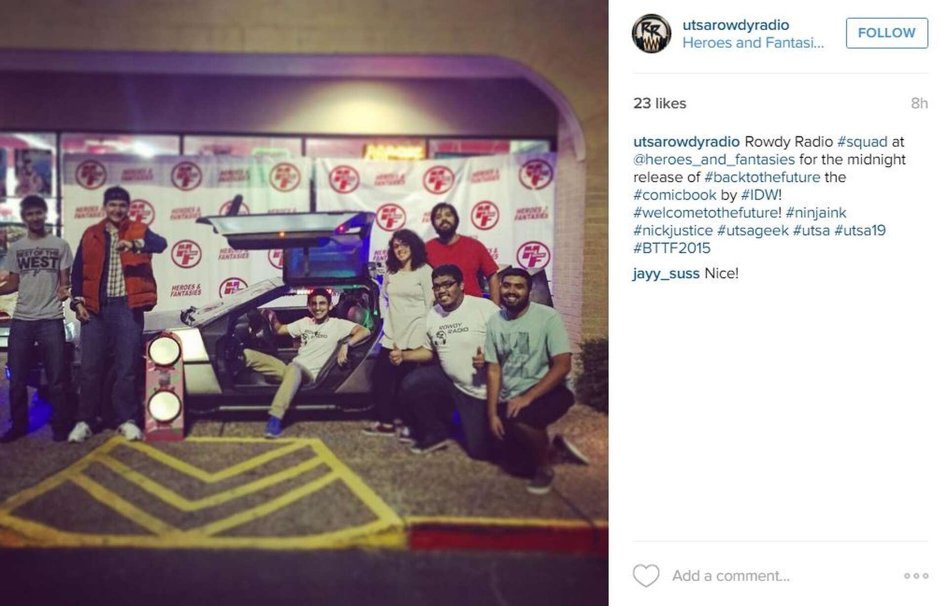 Tony Parker, San Antonio enthusiasts celebrate 'Back to the Future'
