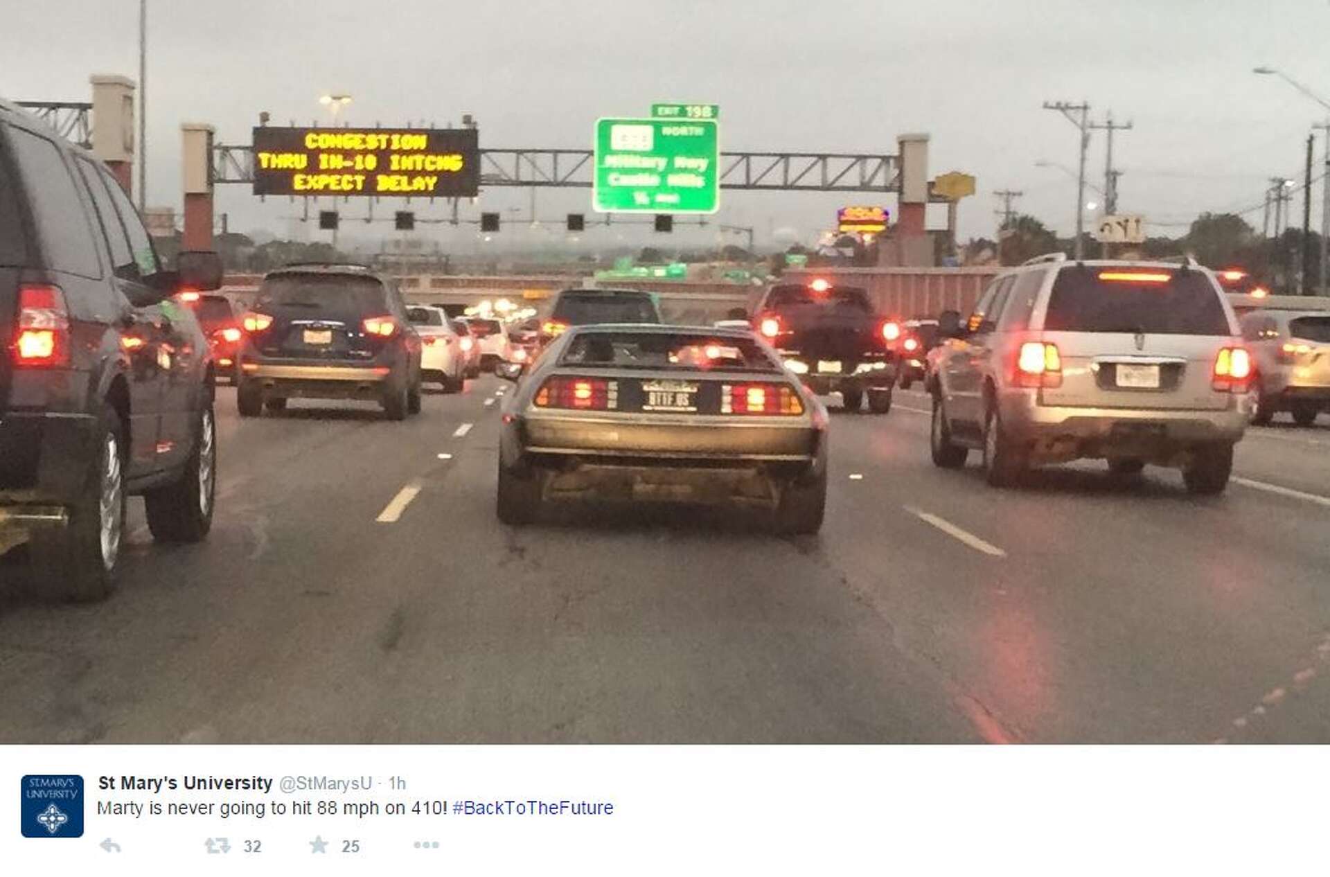 Tony Parker, San Antonio enthusiasts celebrate 'Back to the Future'