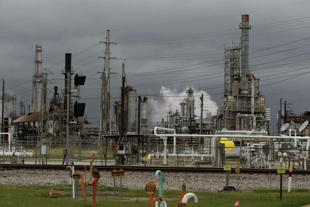 A refinery owned by Petrobras, the Brazilian government's state-controlled oil producer, rises up off Red Bluff Road in Pasadena. Petrobras paid more than $1 billion to buy the refinery in a series of transactions dating to 2006, a much higher price tag than the $42 million Astra Oil paid a year before. There is an ongoing criminal probe into the Pasadena deal as part of a larger Brazilian investigation into Petrobras transactions and allegations of bribery. Photo credit: Michael Ciaglo/Houston Chronicle