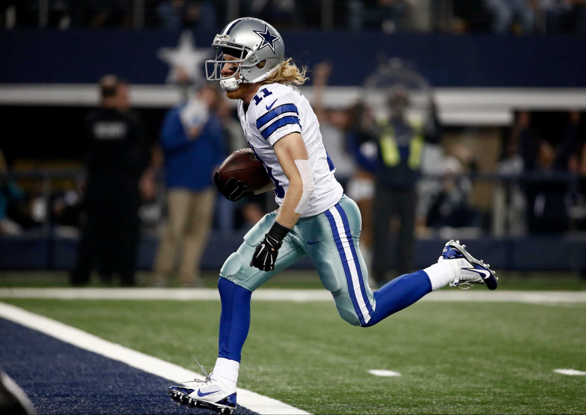 December 21, 2014: Dallas Cowboys wide receiver Cole Beasley #11 during an  NFL football game between the Indianapolis Colts and the Dallas Cowboys at  AT&T Stadium in Arlington, TX Dallas defeated Indianapolis