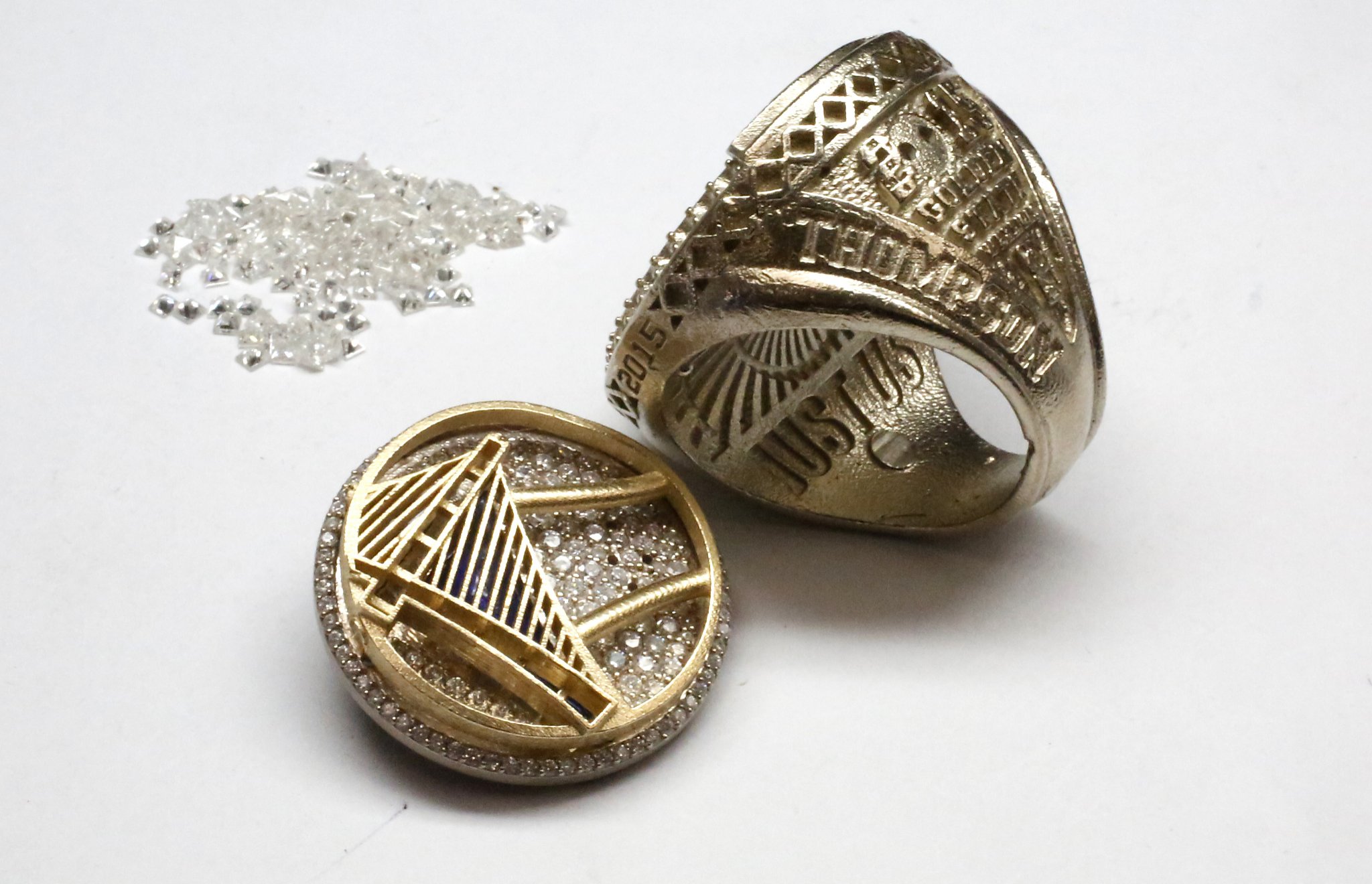 Inside the making of the Warriors' championship rings