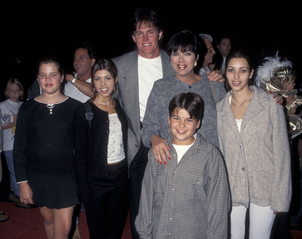 Khloe Kardashian, Kourtney Kardashian, Bruce Jenner, Kris Kardashian, Robert Kardashian and Kim Kardashian (Photo by Ron Galella, Ltd./WireImage)