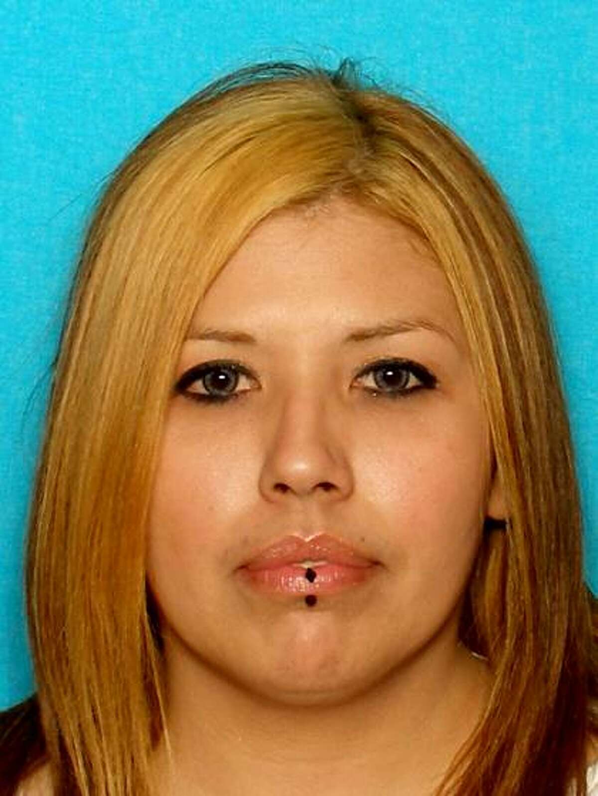 Mercedes Salazar, 32, is currently wanted on an aggravated kidnapping charge. She has been booked into the Bexar County Jail 11 times on 43 different charges since she was 17, according to the Sheriff's Office.