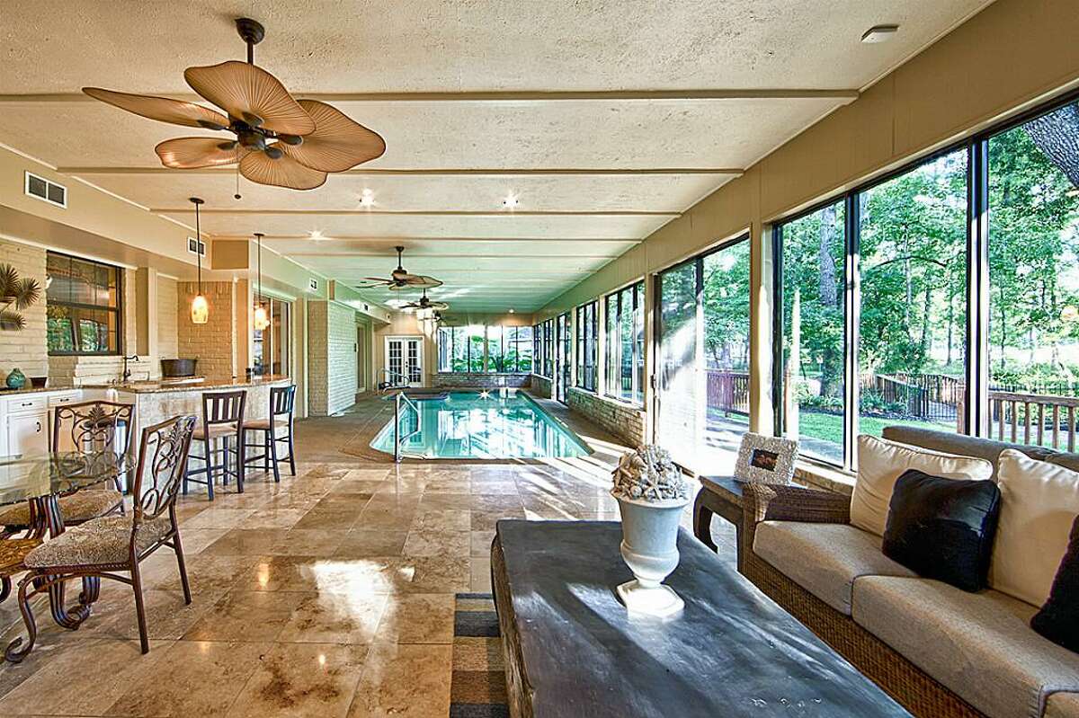 Houston's private indoor home swimming pools