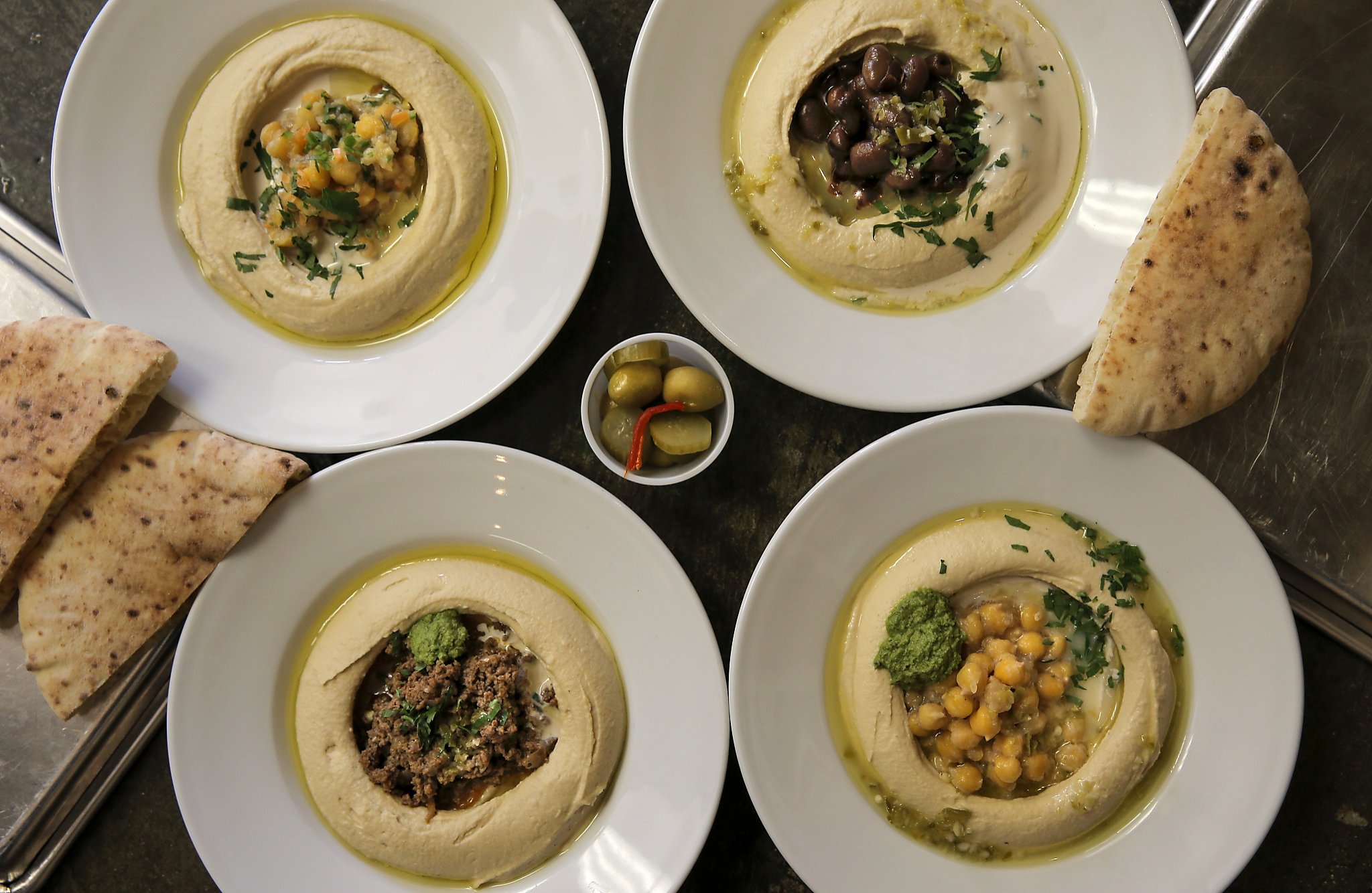 Israeli And Palestinian Hummus Makes Its Appearance