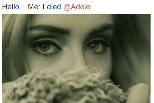 Adele Debuts New Song When We Were Young Houstonchronicle Com