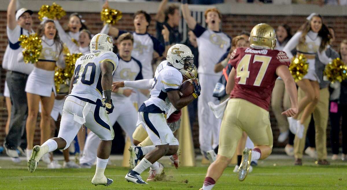 Georgia Tech stuns Florida State on a Kick Six