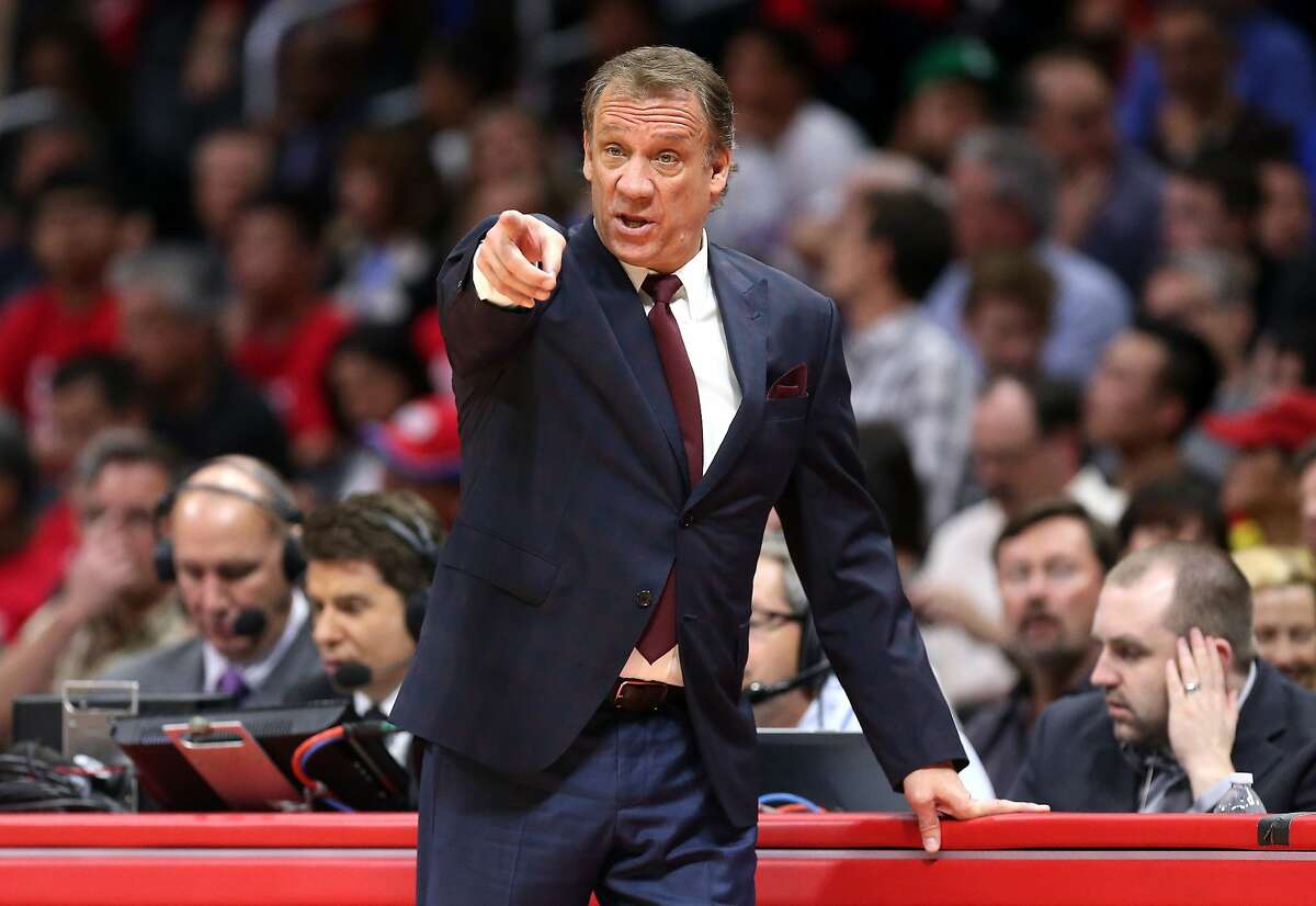 FILE - OCTOBER 25, 2015: It was reported that Phil "Flip" Saunders, head coach of the NBA's Minnesota Timberwolves, has died at age 60 October, 25, 2015. LOS ANGELES, CA - MARCH 09: Head coach Flip Saunders of the Minnesota Timberwolves gestures during the game with the Los Angeles Clippers at Staples Center on March 9, 2015 in Los Angeles, California. NOTE TO USER: User expressly acknowledges and agrees that, by downloading and or using this photograph, User is consenting to the terms and conditions of the Getty Images License Agreement. (Photo by Stephen Dunn/Getty Images)