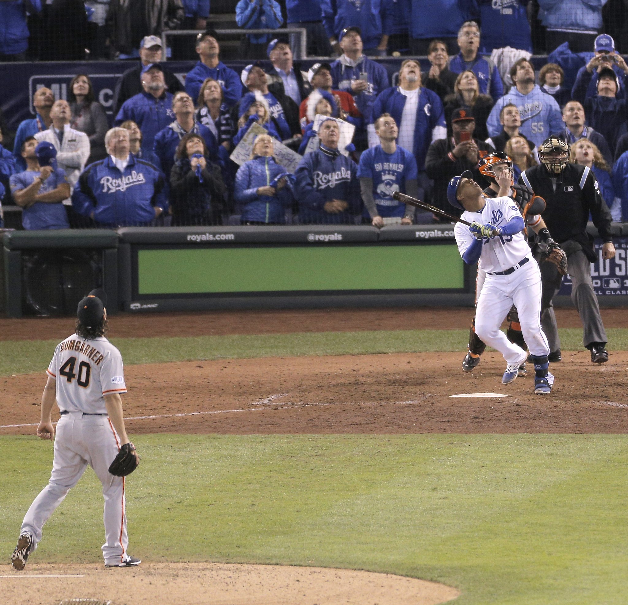 San Francisco Giants' Madison Bumgarner and Royals' James Shields face off  in World Series opener